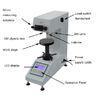 Ceramics Testing Optical Micro Hardness Tester With 100X / 200X Magnification
