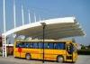 Wind Resistant Car Canopy Tents Bus Stop Canopy Membrane Structure