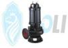Hydraulic Submersible Sewage Pump Dual Impeller For Grey Water / Dirty Water