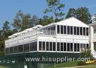 Stretch Aluminum Double Decker Tents With Sidewalls For Outside Events