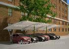 Outdoor Car Parking Canopy Car Wash Canopy Shaded Parking Structures For Community