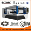 Accurl all cover exchange platform 4000W fiber laser cutting machine