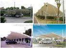High Safety Metal Car Canopy Tents Tensile Structure For Car / Bus Parking