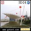 Large Span Car Canopy Tents Waterproof Car Park Shade Structures Heat Insulation