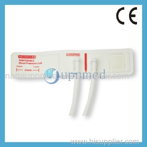 disposable BP cuff for neonate 2 dual tube