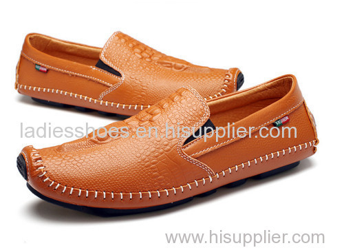 Leisure clop on flat men shoes