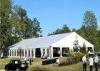 Aluminum Frame Wedding Party Tents White PVC Fabric East Set Up