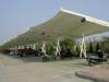UV Resistant Car Canopy Tents With Awning Fabric Membrane Structure