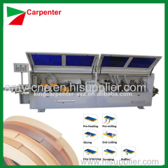 KC307P pvc edge banding machine edge banding corner rounding machine