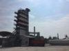 200T Mixed Asphalt Bin Environmental Bitumen Mixing Plants Used In Construction