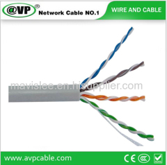 Cat5e UTP 24awg 4pairs cable BC/CCA/CCS network cable price