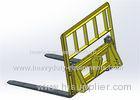 1.25m quick coupler pallet fork with ISO standard and 2365mm max.dumping