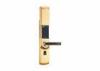 Anti Dust Home Fingerprint Door Lock With Static Sliding Cover Free Switching Handle