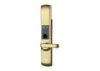 Dual Anti - thief Intelligent Door Lock Dark Copper With Free Hand Protection