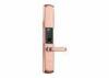 Low Energy Consumption ID Card Door Lock Red Bronze With Free Hand Protection