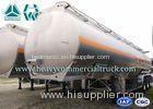 Dongfeng Aluminum Alloy Diesel Oil Tank Tri Axle Trailer 180 HP 12R22.5