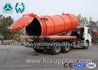 6 x 4 LHD Large Capacity Sewer Vacuum Truck For Sanitation Enterprise