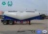 27Cbm 2 Axles V Shape Bulk Cement Tank Semi Trailer With Air Compressor