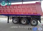 ISO Standard Square Tipper Semi Trailer Q345B-T700 Chassis Carbon Steel