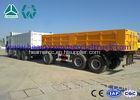 10600 Kgs Semi Trailer Tipper Q345B High Tensile Steel 9500 x 2300 x 1560mm