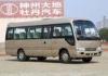 Eco - Friendly Tourist Mini Bus Diesel Engine Low Fuel Consumption