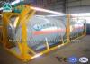 High Strength Container Transport Triple Axle Trailer With Emergency Valve