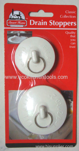 2 PC Rubber Drain Stopper set