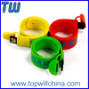 Silicone Clap Bracelet Wristband Flash Drive 8GB