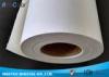 Waterproof White Inkjet Cotton Canvas Roll Matte 410gsm For Pigment / Dye Ink