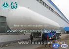 Longlife Pressure Vessel LPG Semi Trailer Reliable Structure Anti - Corrosion Coating