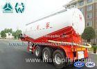 45CBM 60 Tons OEM Cement Bulk trailer With Leaf Spring Suspension