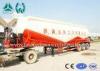 Customize design Double V Shape Bulk Cement Tank Semi Trailer 30cbm - 60cbm