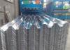 H14 750mm Aluminium Corrugated Roofing Sheets / Panels Industrial Trapezoidal