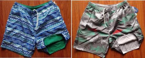 Mens reversible beach short