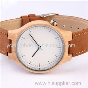 Fashion Leather Strap Wholesale Maple Watch Wholesale
