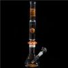 17.72 Inches Clear Glass Water Bong