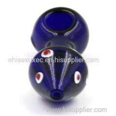 3.4 Inches Assorted Glass Tabacco Pipes