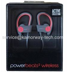 Beats by Dr.Dre Powerbeats2 Wireless In-Ear Earbud Headphones Active Collection Siren Red