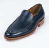 Men Leather Business Flat Clip on Shoes