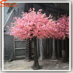 Artificial cherry wedding blossom treecenterpieces pink flowers tree for home garden