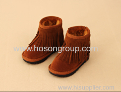 Popular Warm Boots With Tassels