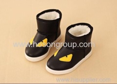 Black Color Children Boots