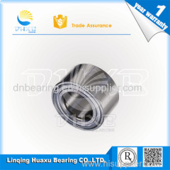 Automotive wheel bearing with double row ball bearing