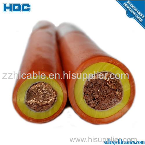 Electrical Single Strand Types Rubber Power Electrical Welding Control Cable Electric Rubber Cable