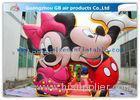 Beautiful Mickey Mouse Kids Inflatable Bouncy Castle Cartoon With CE / UL Blower