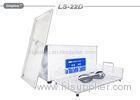 Metal Parts Polishing Clean Table Top Ultrasonic Cleaner 22liter Digital Time Control