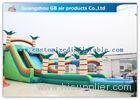 Colorful Funny Toy Kids Inflatable Water Slides For Outdoor Amusement Park