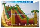 Rainbow Inflatable Water Slide Bounce House Water Slide Pool For Kids Funny Game