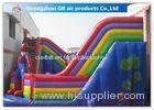 Attractive Cathetus Soft Inflatable Amusement Park / Inflatable Bouncer Slide Equipment