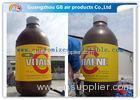 Giant Bottle Outdoor Inflatable Advertising Signs Strong PVC Tarpaulin
